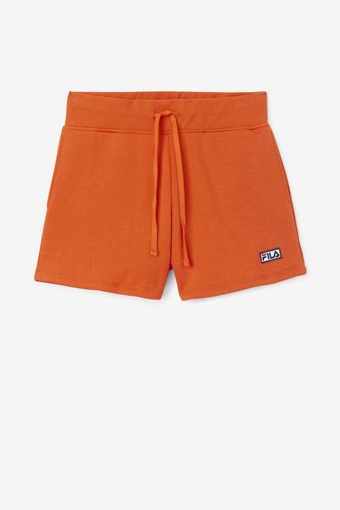 Fila Shorts Dame Oransje Diara Høy Rise 681092-CWL